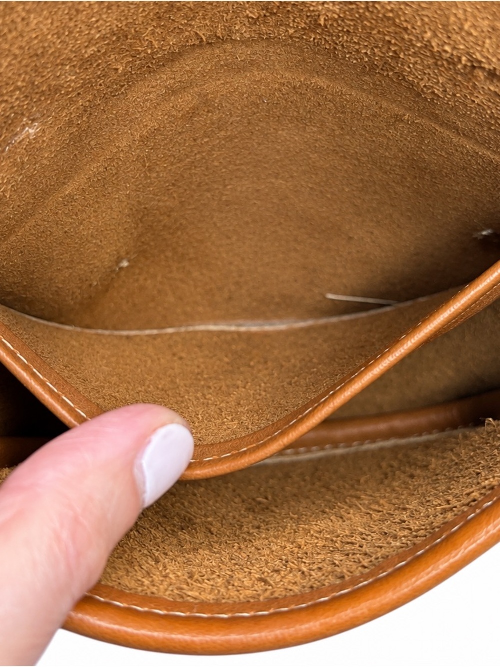 Vintage 9826 Coach Mini Belt Bag British Tan Glovetanned Leather USA 0722-132 - Picture 13 of 16
